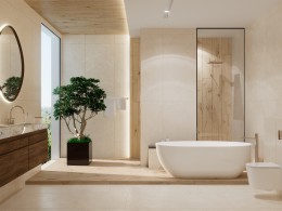 Ashcombe Ivory Porcelain Wall & Floor Tile PTV36 600X1200mm